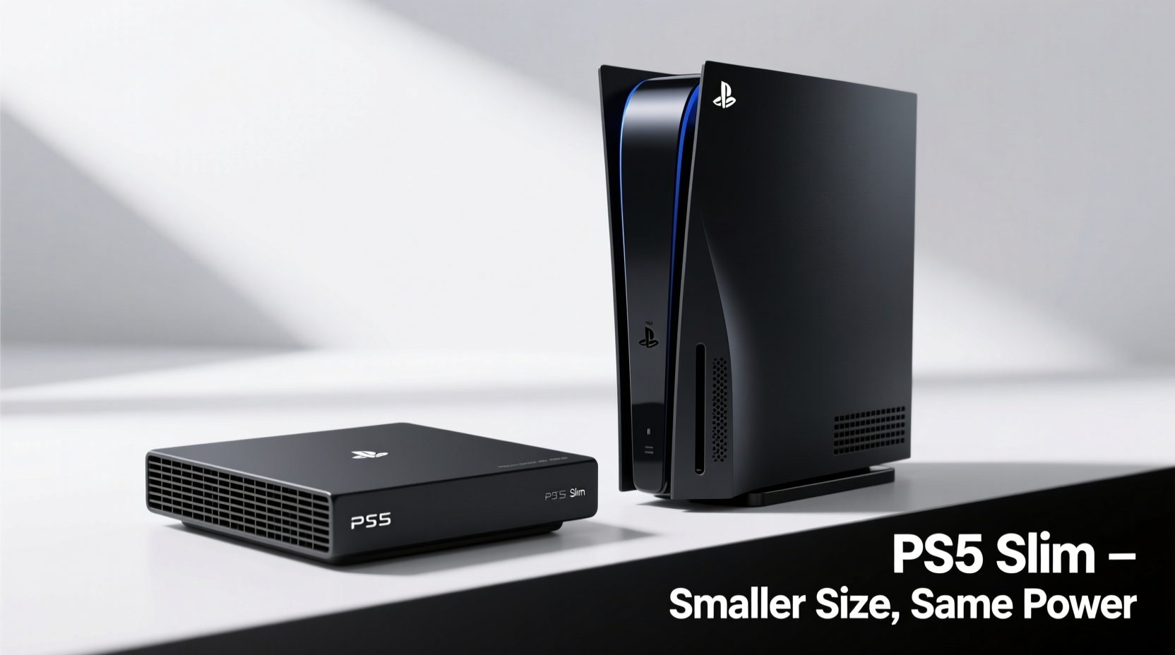 ps5 slim vs standard model is smaller size sacrificing performance