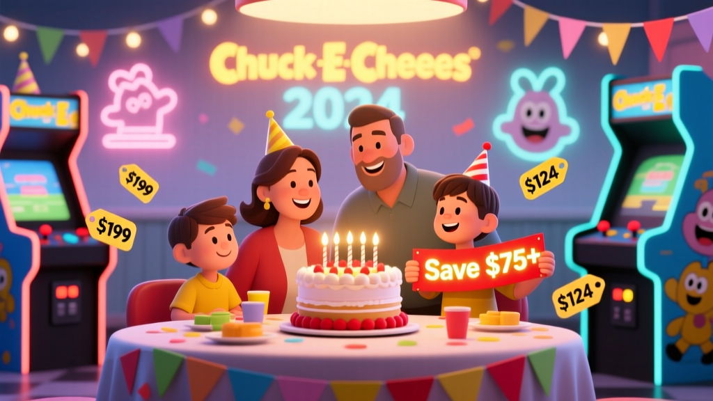Chuck E Cheese Birthday Party Costs (2026)
