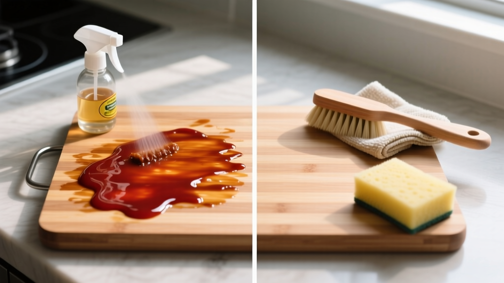 Tested: How to Get BBQ Sauce Out of Cutting Boards Fast