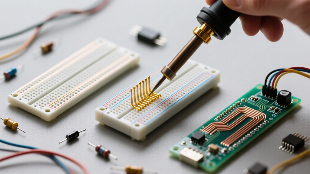 Soldering Breadboard Guide: Perfboard vs Stripboard Quick Reference