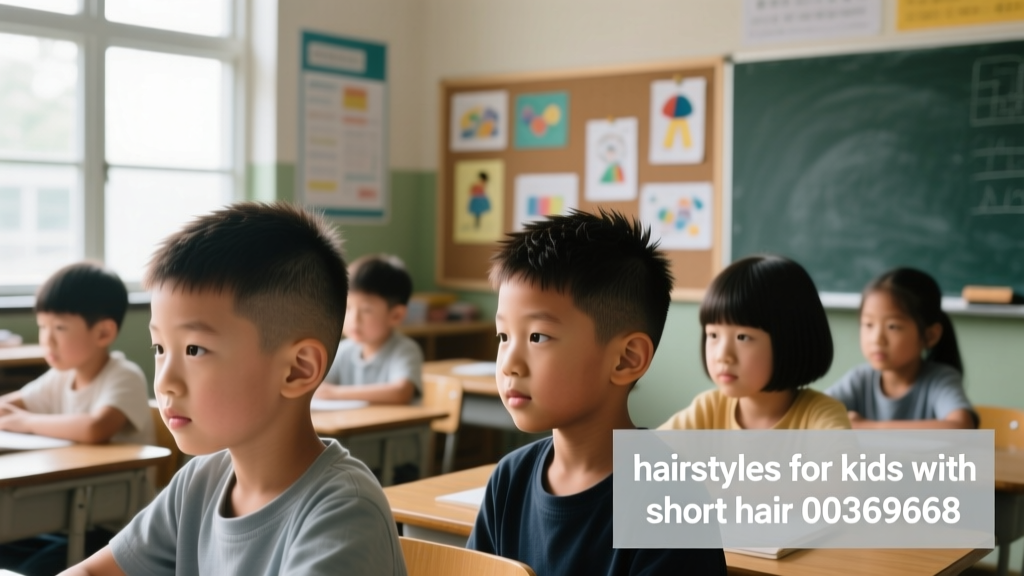 Practical, Safe, and Play-Ready Hairstyles for Kids With Short Hair (Ages 2–10)