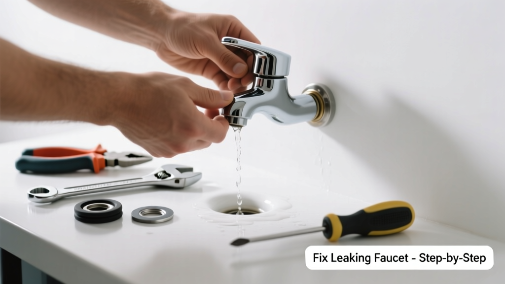 How to Fix a Leaking Faucet or Fixture Quickly