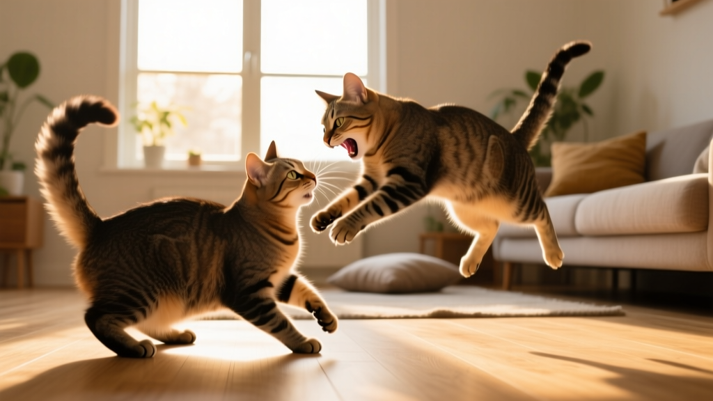 Are My Cats Playing Or Fighting?