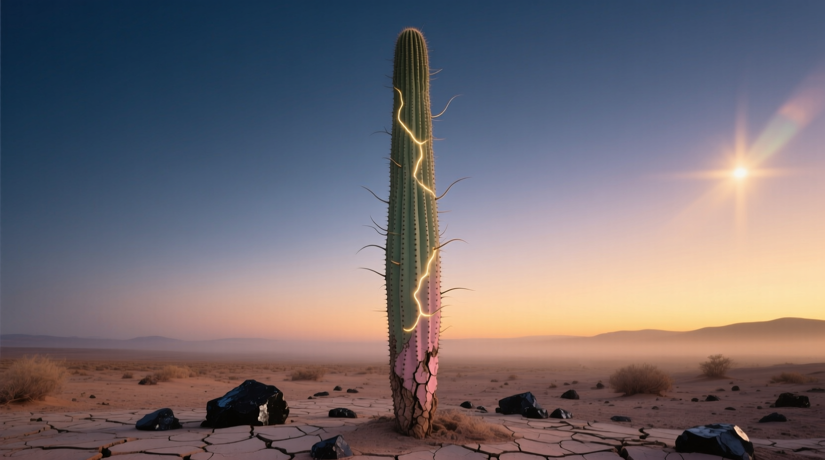 tall skinny cactus