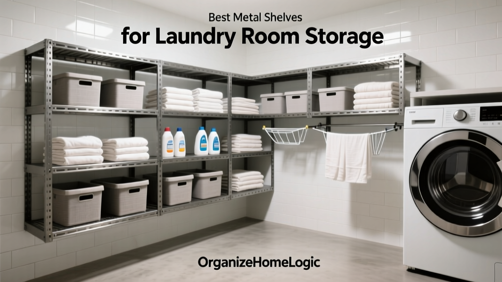 Best Metal Shelves for Laundry Room Storage
