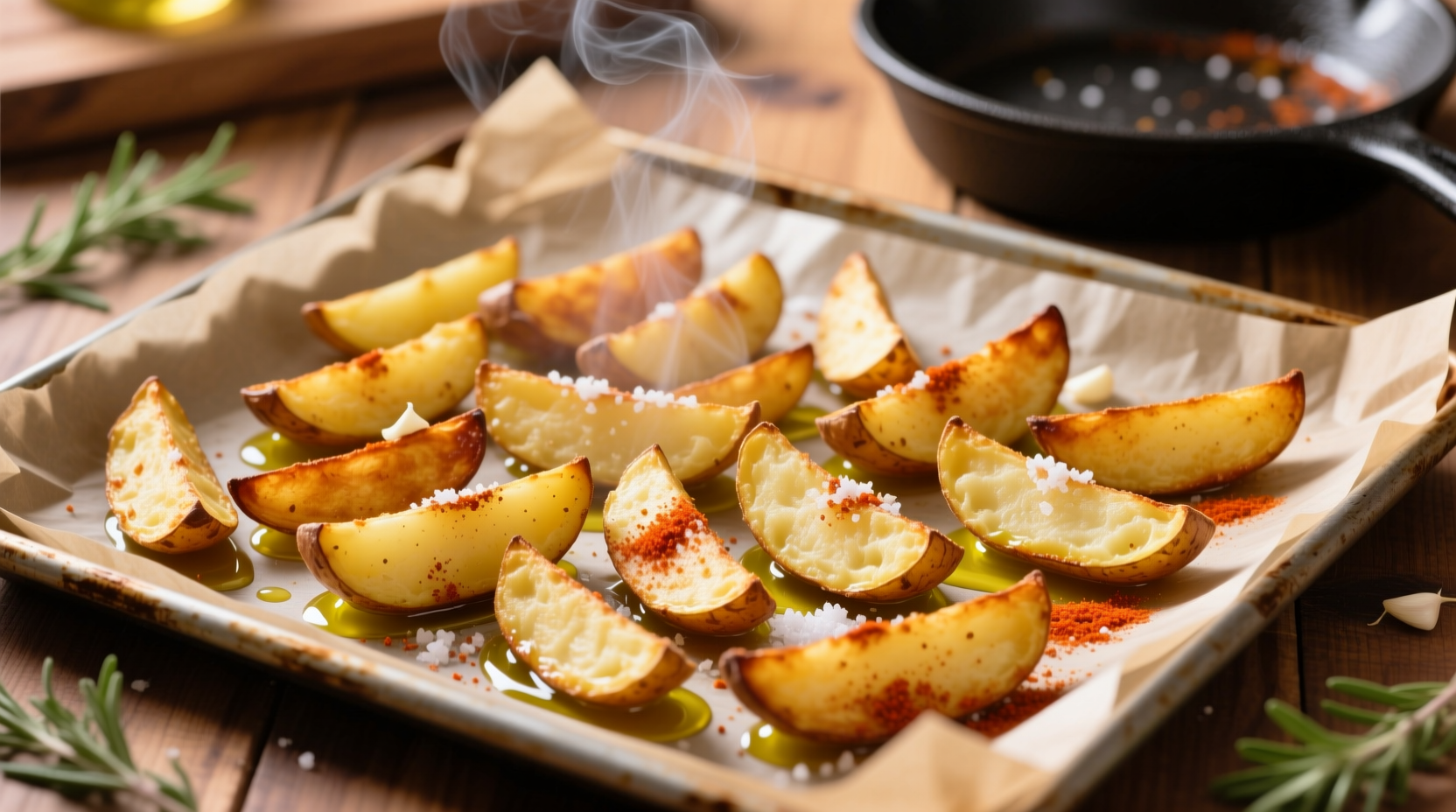 Crispy Baked Potato Fries Recipe: Healthier Than Fried