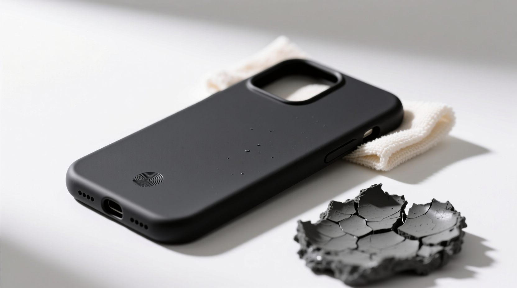 eco friendly cleaning tips for matte black phone cases