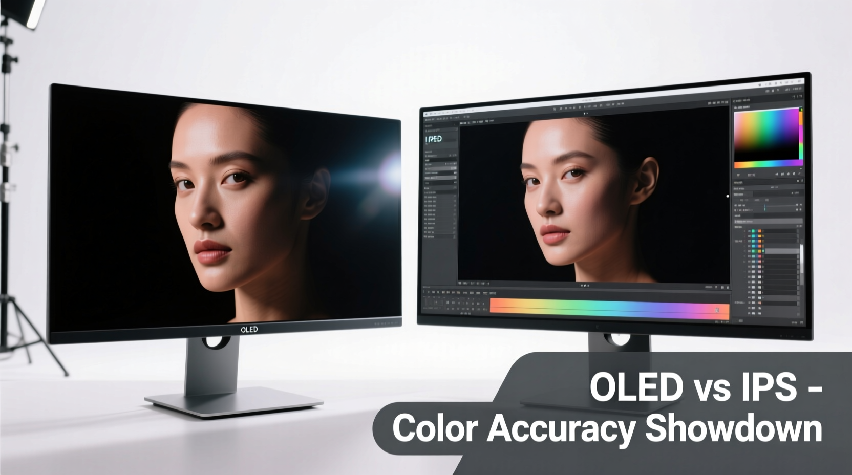 oled monitors vs ips for photo editing color accuracy showdown