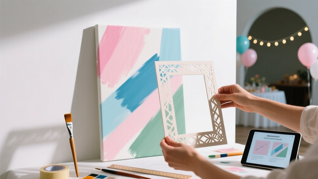 Wall Art Tutorial: Party Backdrops & Handmade Decor