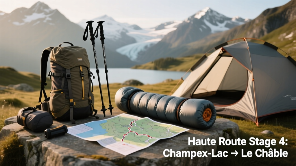 Haute Route Stage 4: Champex Lac to Le Châble — Terrain, Gear, and Tactical Insights for Alpine Hikers