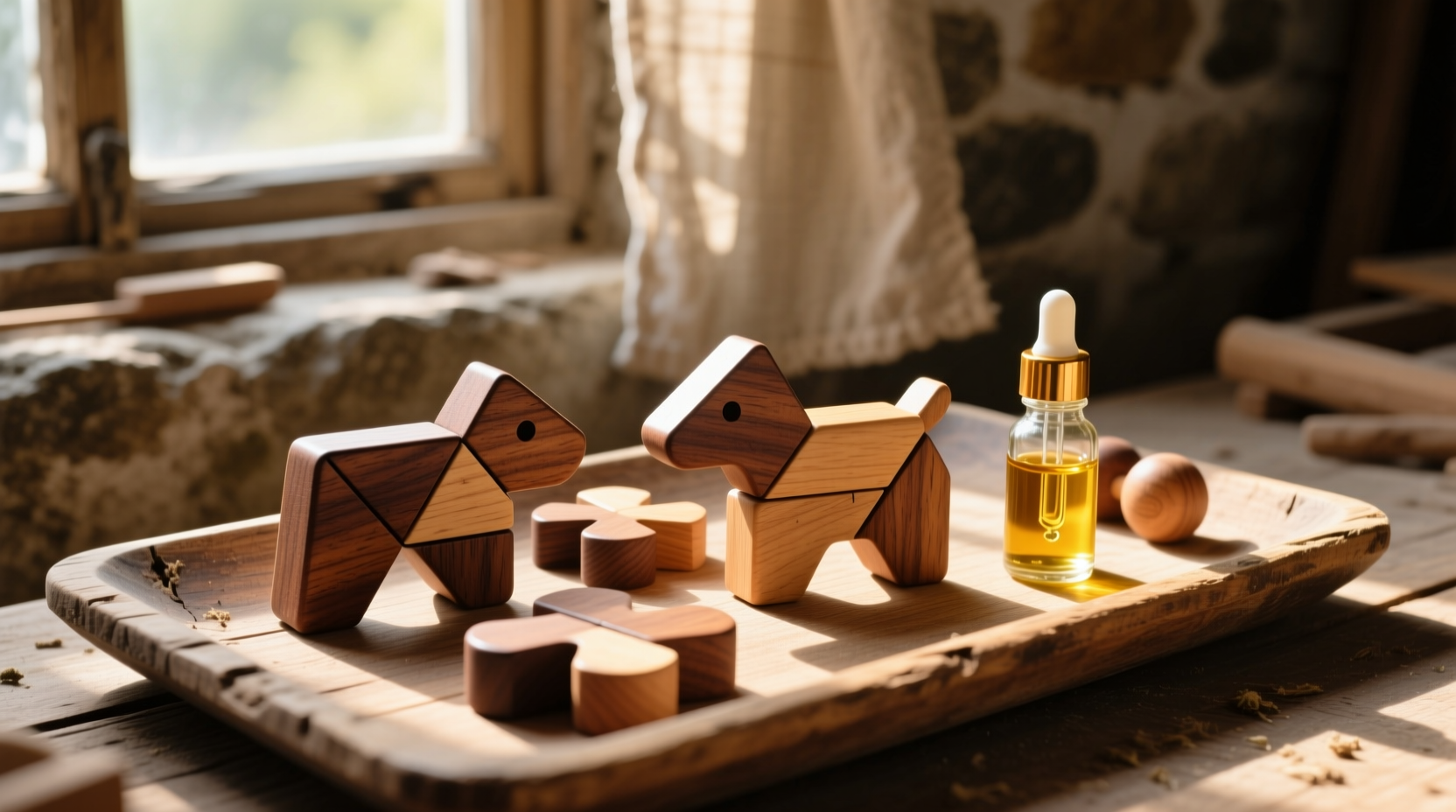 eco friendly cleaning tips sanitize wooden puzzles safely