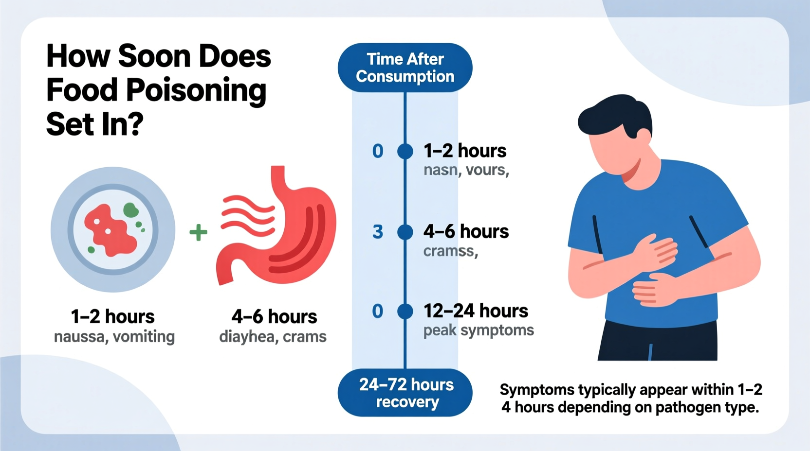 how soon does food poisoning set in