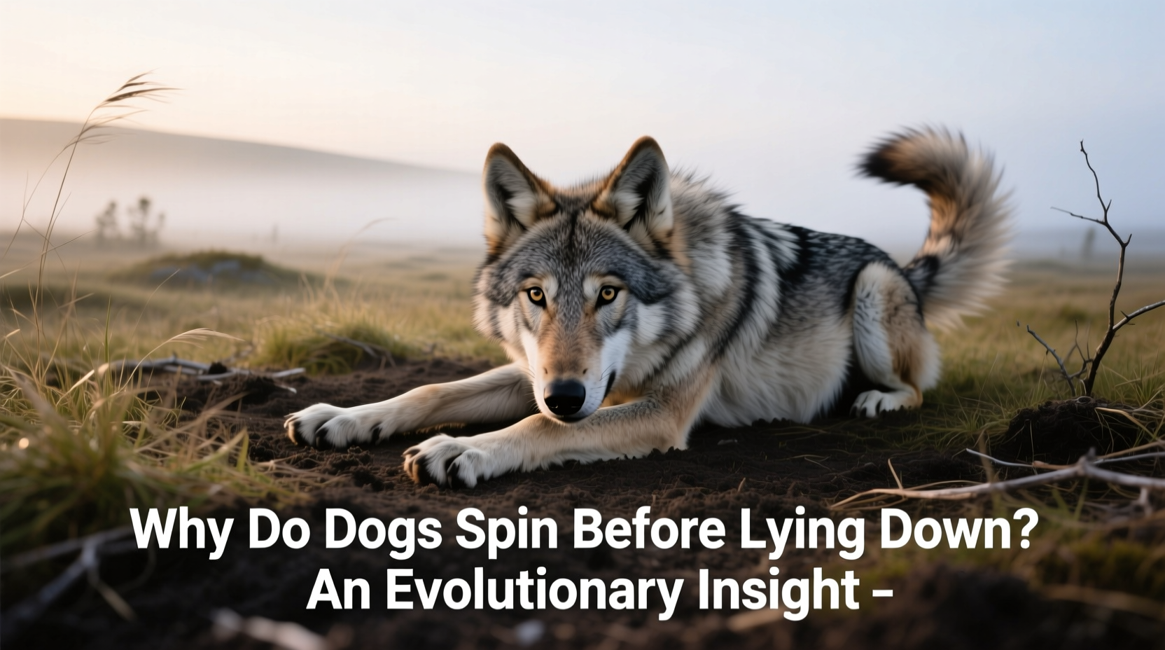 why do dogs spin in circles before lying down evolutionary explanation