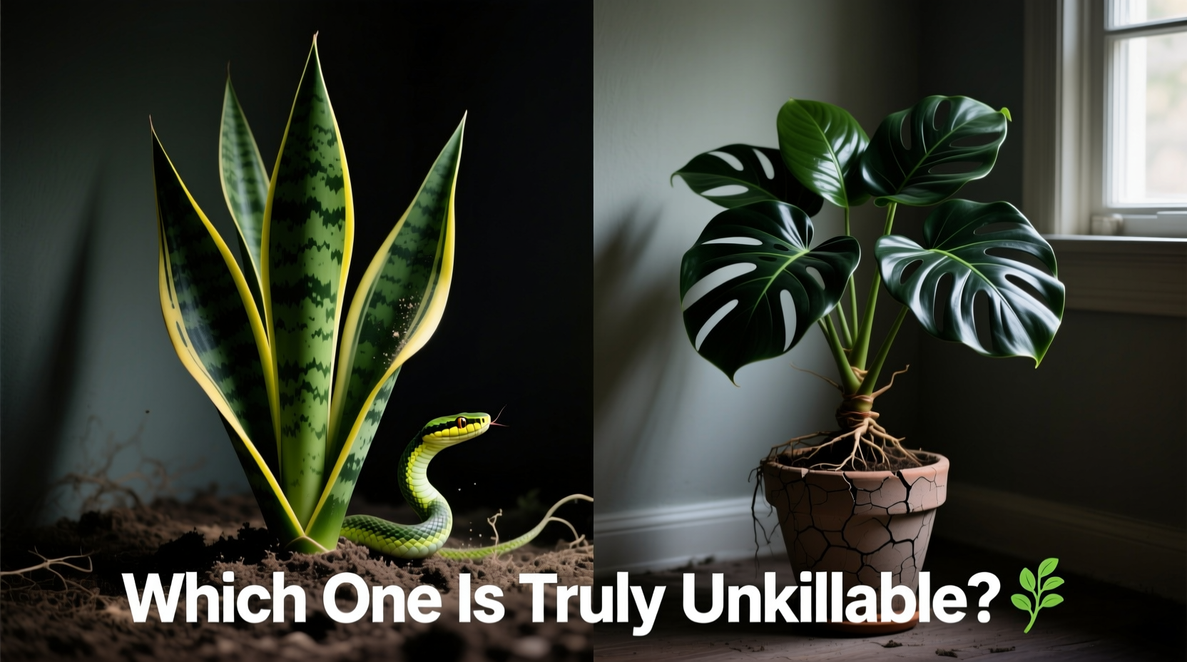 snake plant vs zz plant which one is truly unkillable for low light corners