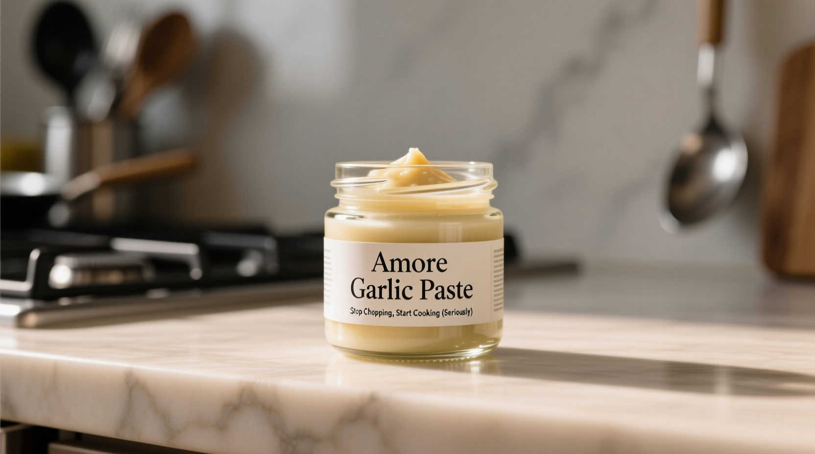 amore garlic paste stop chopping start cooking seriously