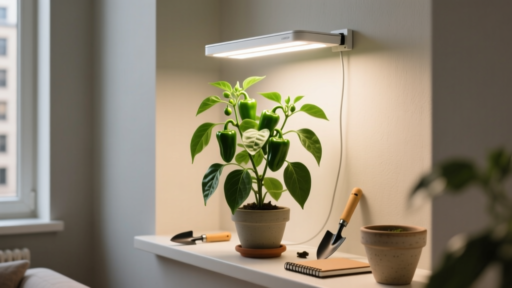 Grow Pepper Plants Indoors Under Grow Lights (2026)