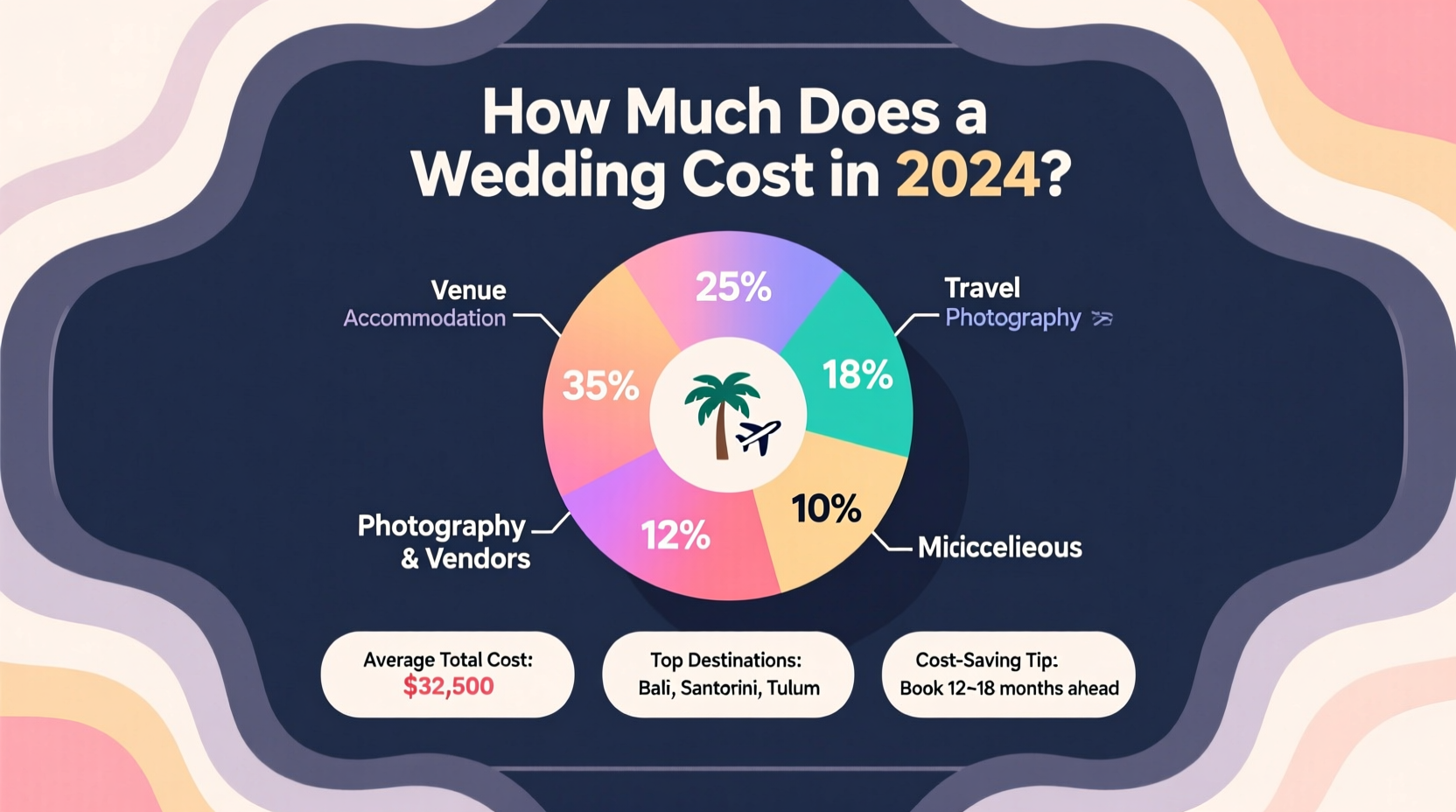 how much does it cost for a destination wedding
