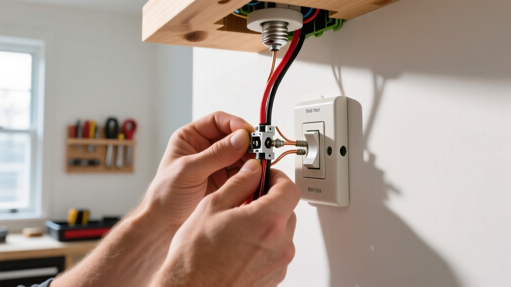 How to Read and Execute a Wiring a Light Fixture Diagram (Single Switch)