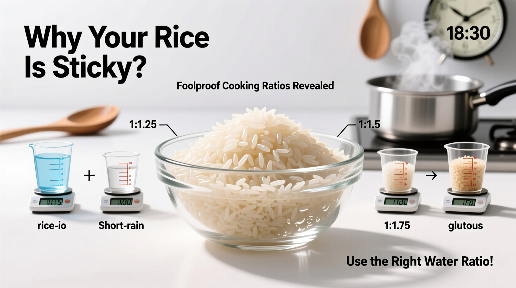 Why Does My Rice Always Come Out Sticky Foolproof Cooking Ratios Revealed