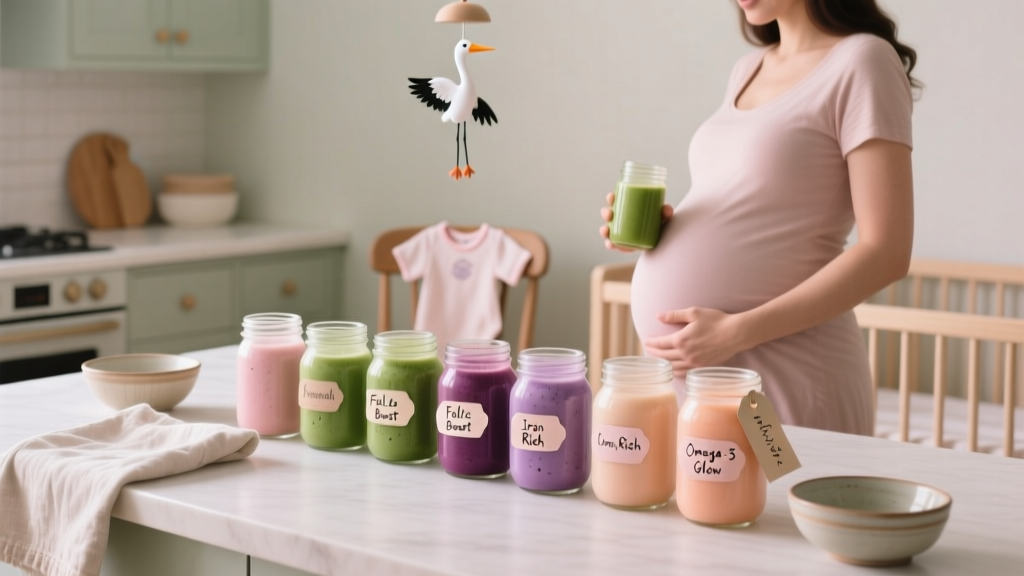 The 7-Day Prenatal Smoothie Challenge for Iron & Folate