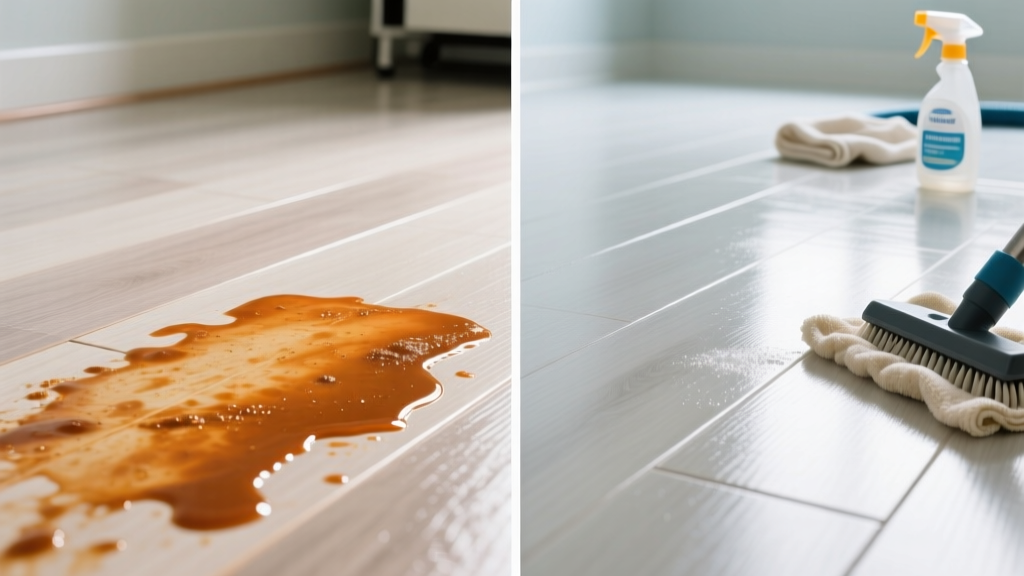How to Remove Curry Stains from Vinyl Flooring Safely