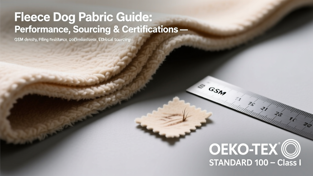 Fleece Dog Fabric Guide: Performance, Sourcing & Certifications