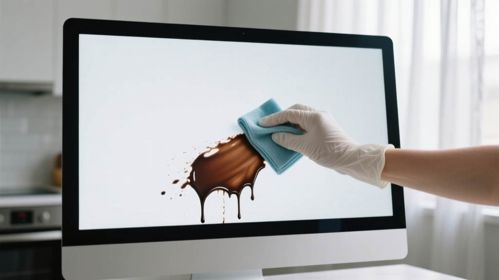 Tested: How to Get Chocolate Out of Computer Monitor