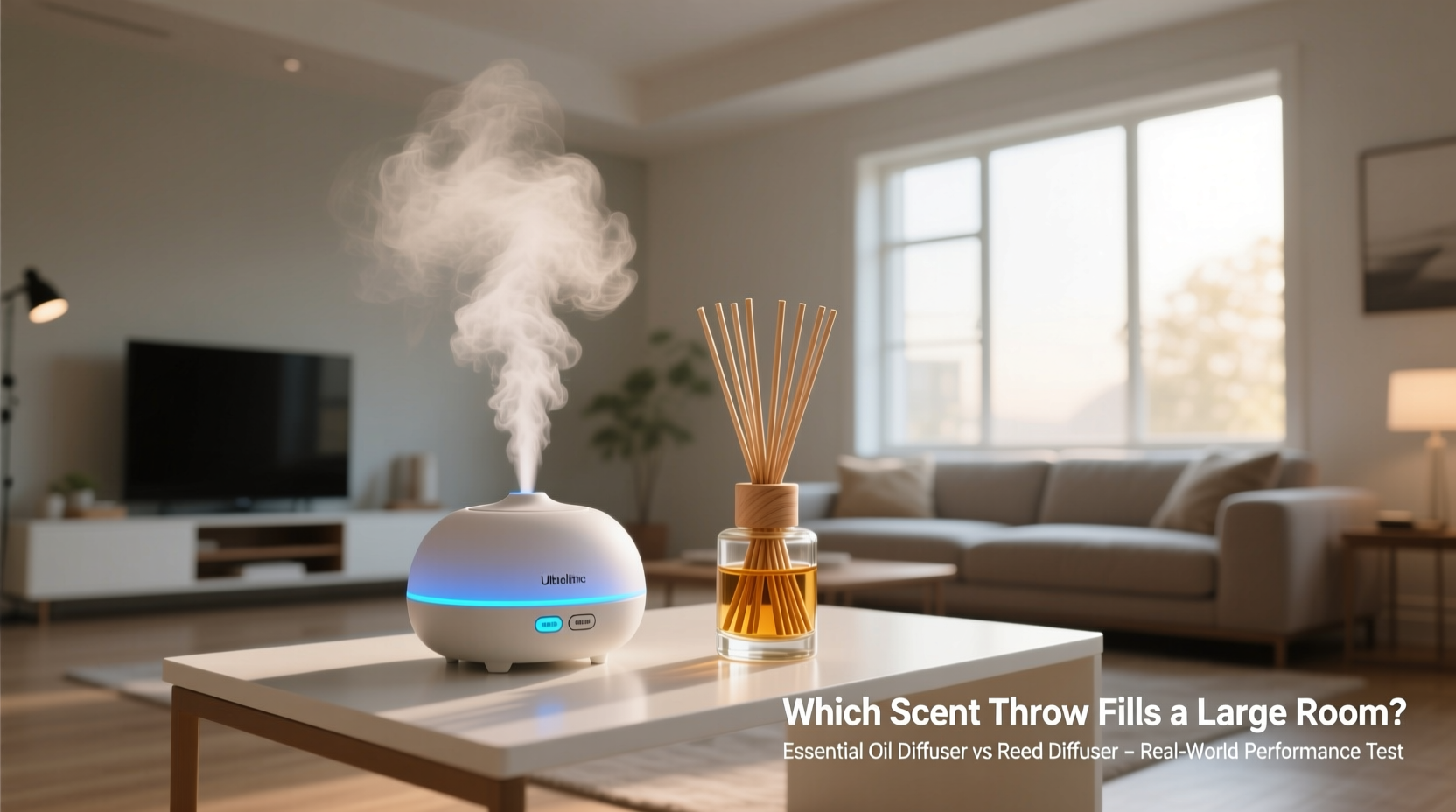 essential oil diffusers vs reed diffusers which scent throw fills a large room
