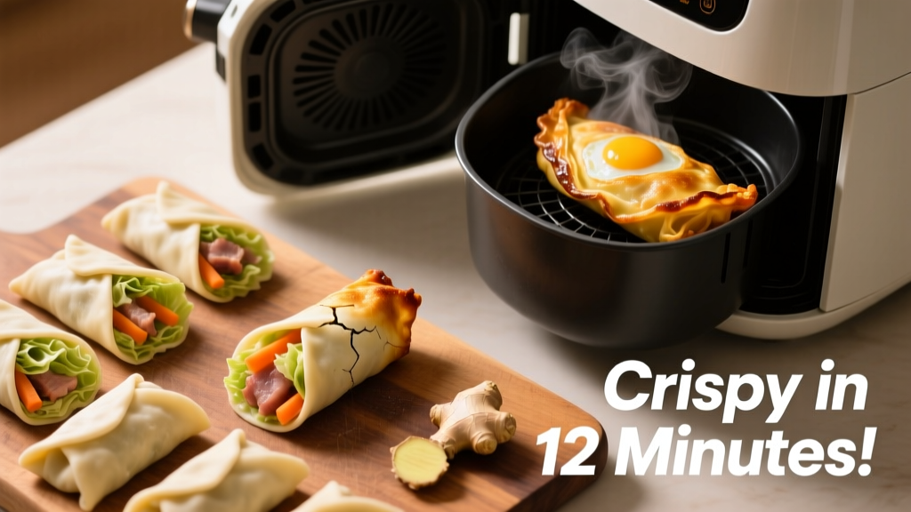 How to Cook Frozen Egg Rolls in an Air Fryer (Crispy!)
