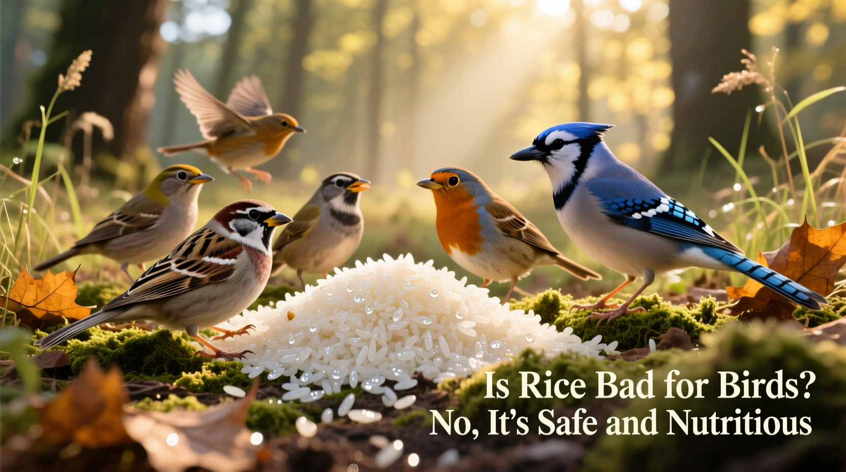 is rice bad for birds