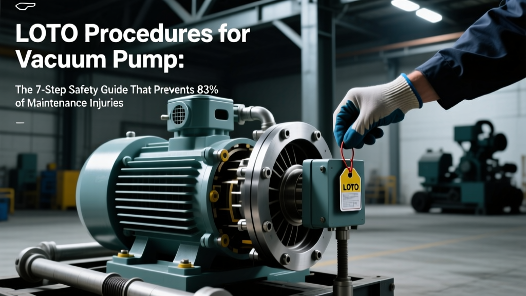 Vacuum Pump LOTO: 7-Step OSHA-Compliant Safety Guide