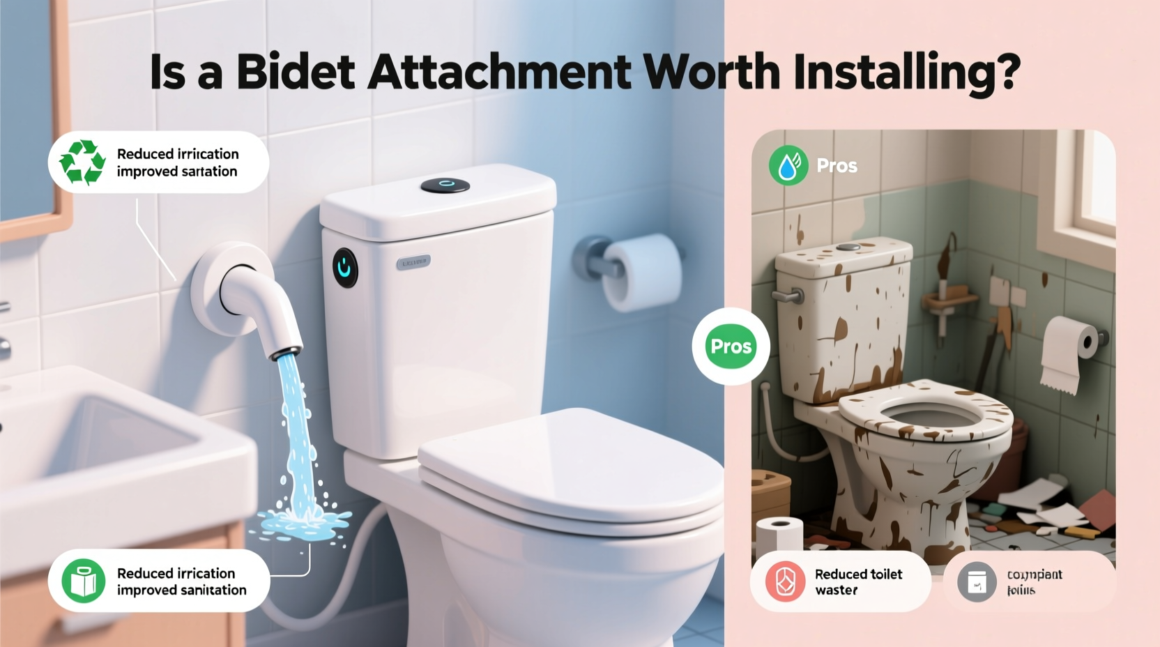 is a bidet attachment worth installing in every bathroom hygiene pros and cons