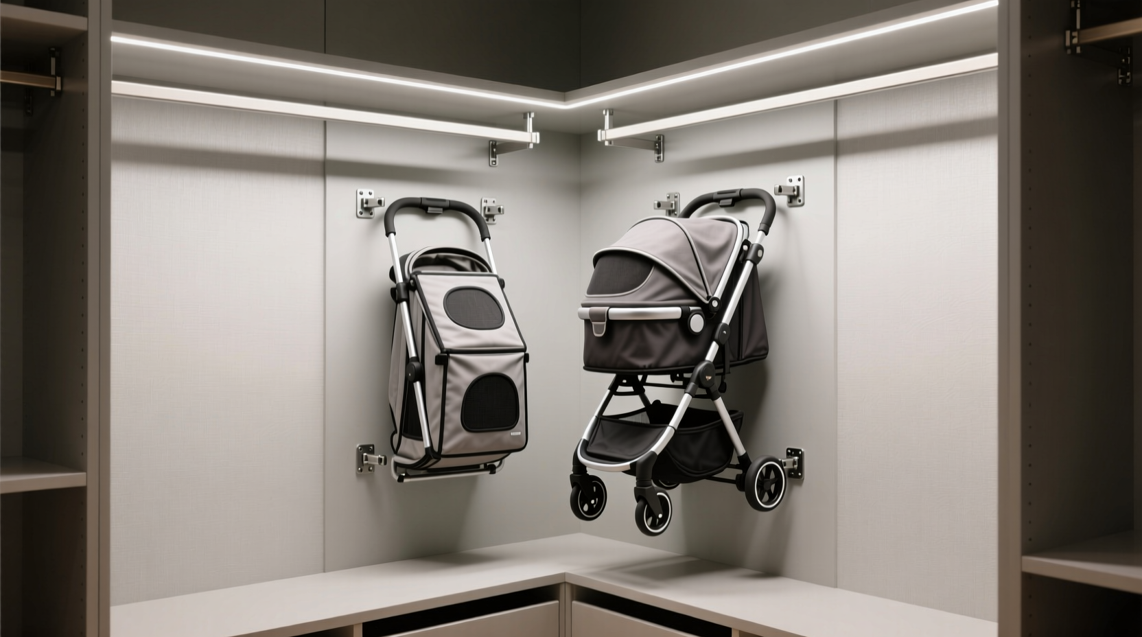 closet organization tips pivot hinges for pet strollers