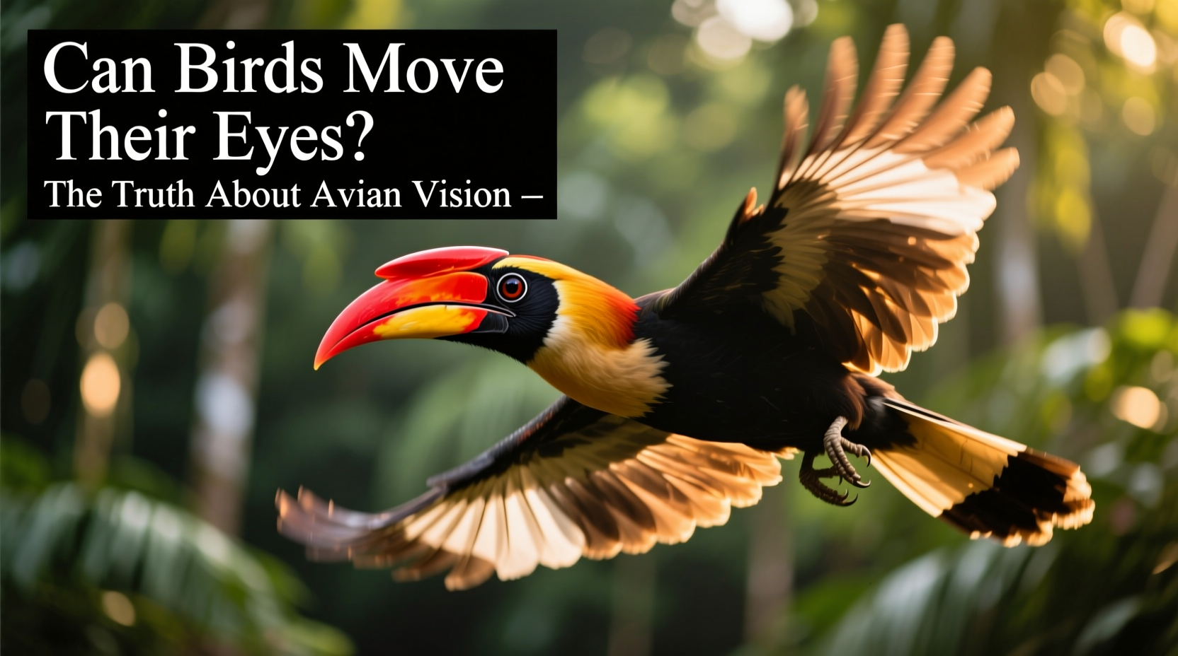 Can Birds Move Their Eyes? The Truth About Avian Vision