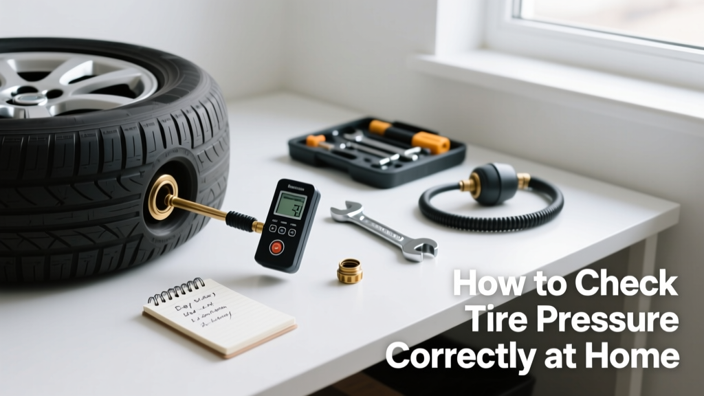 How to Check Tire Pressure Correctly at Home