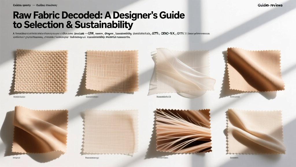 Raw Fabric Decoded: A Designer’s Guide to Selection & Sustainability