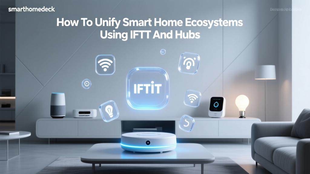 How To Unify Smart Home Ecosystems Using IFTTT And Hubs