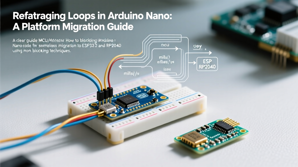 Refactoring Loops in Arduino Nano: A Platform Migration Guide