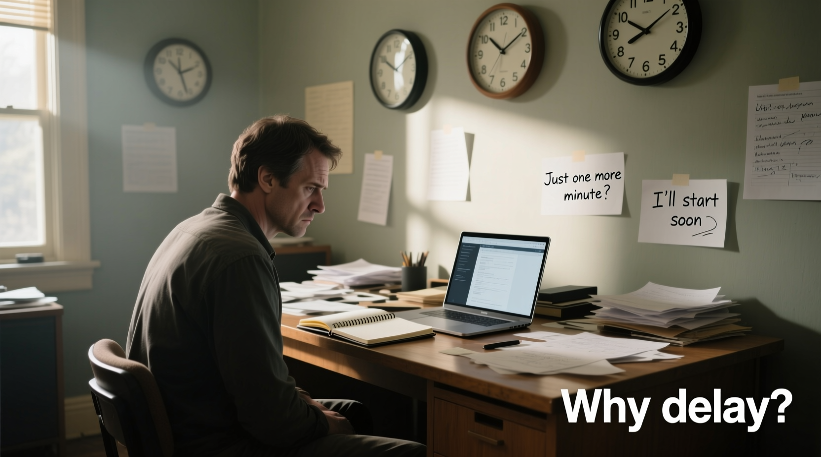 why do i procrastinate when i have plenty of time to finish the task