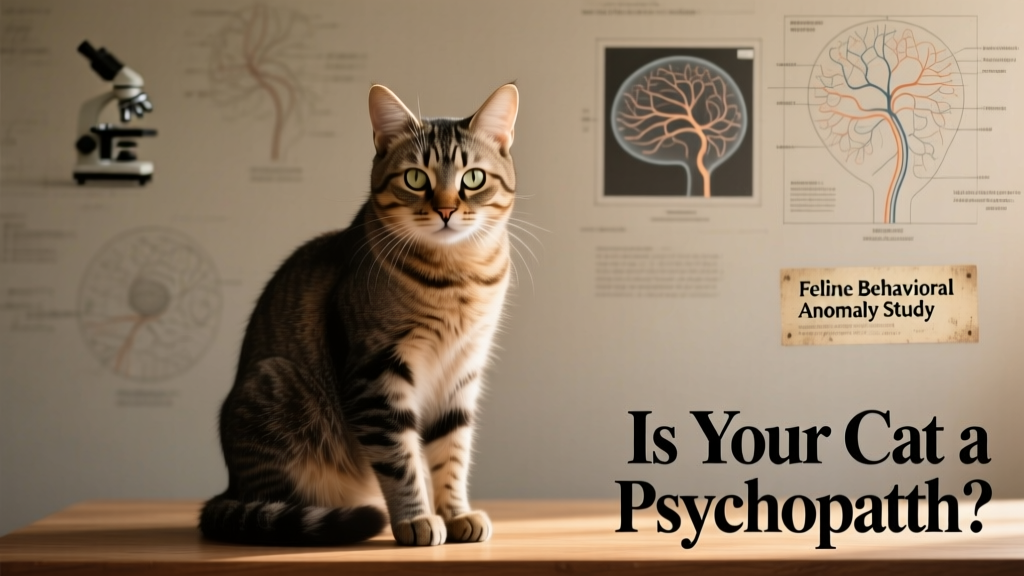 This Scientific Study Could Confirm Once and For All That, Yes, Your Beloved Cat is a Psychopath