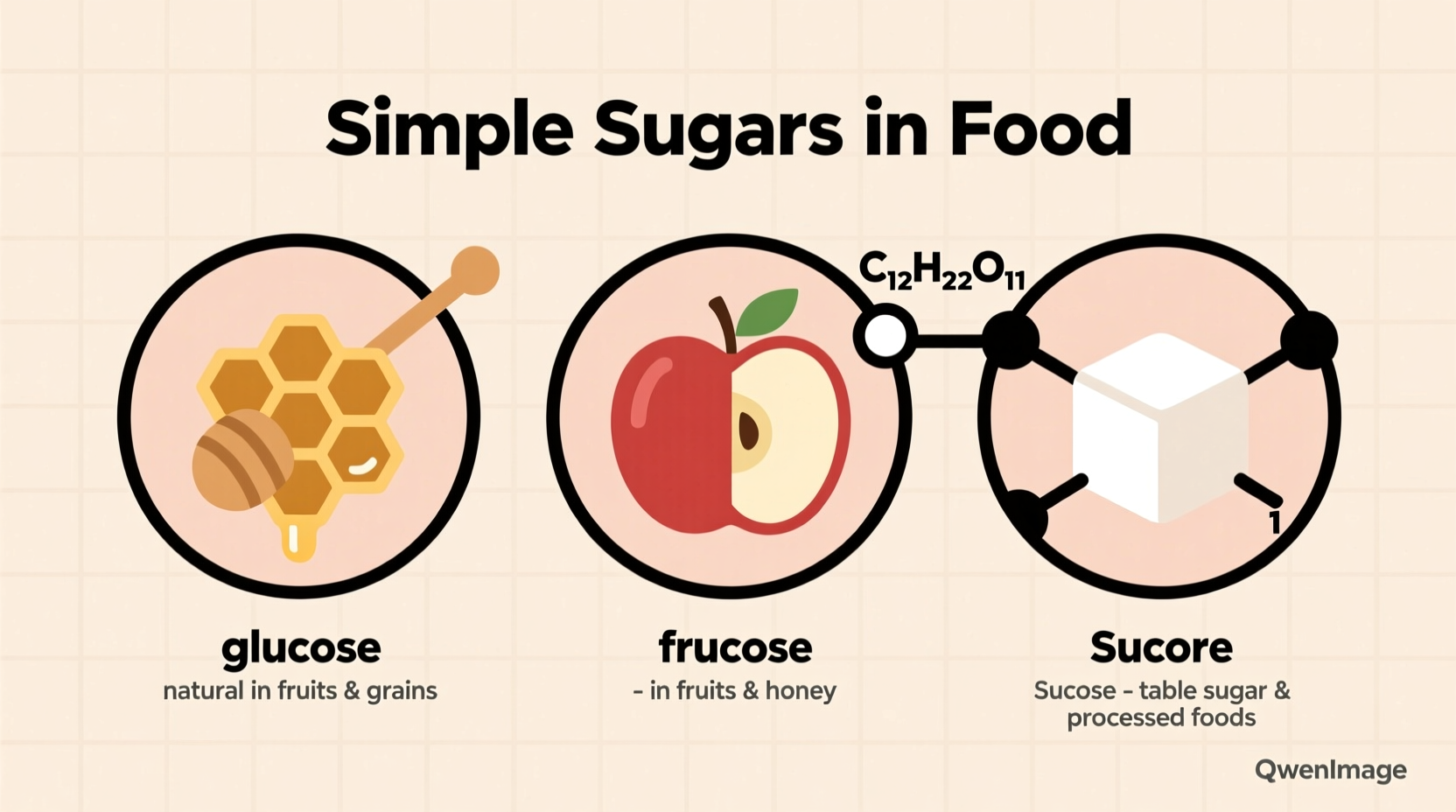 what are simple sugars in food