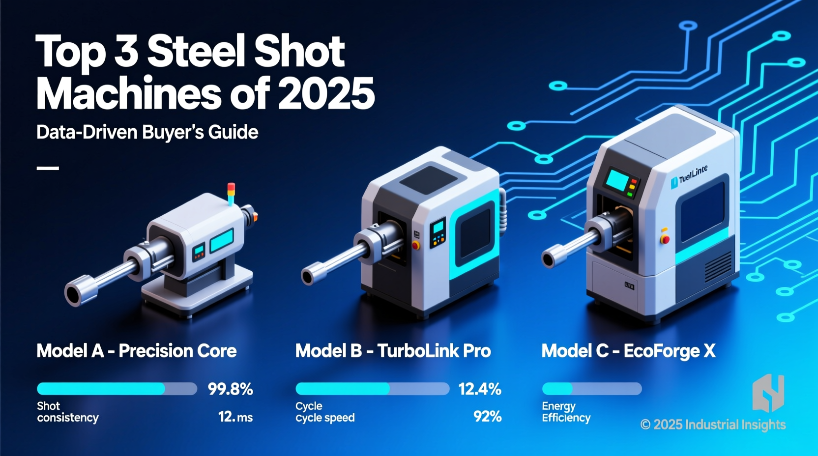 best selling steel shot machine