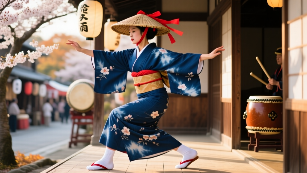 Awa Odori Festival Costumes: Yukata, Tabi, and Amigasa Guide