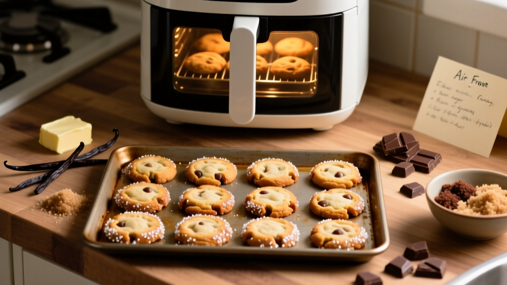 Air Fryer Cookie Dough: Crispy Edges, Chewy Centers