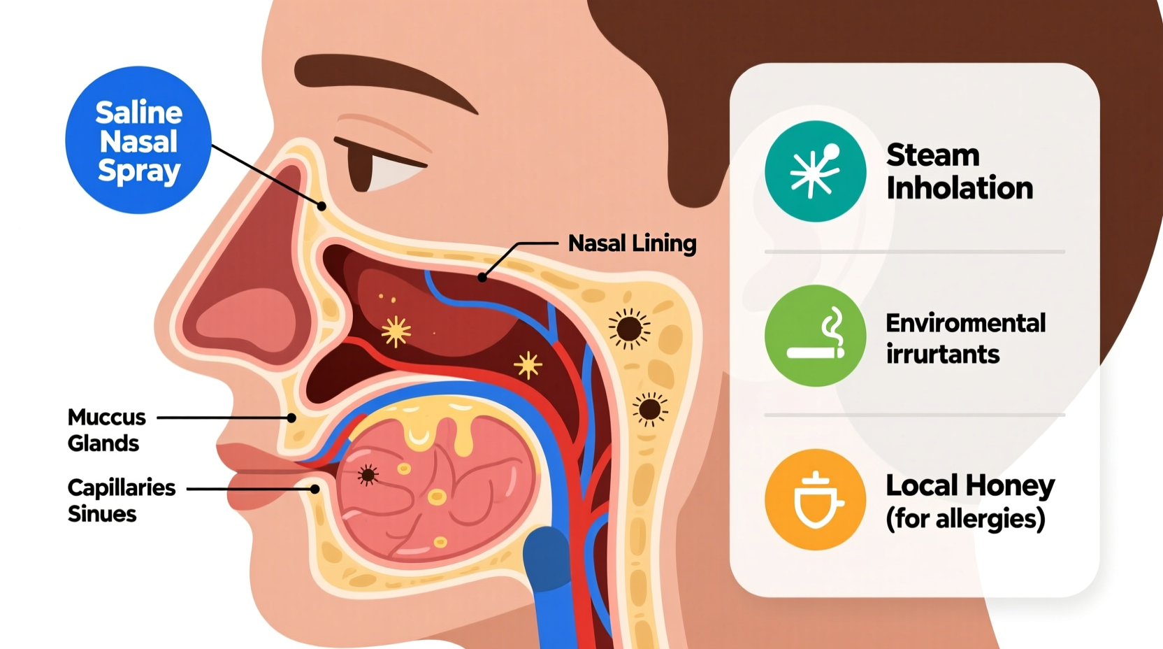 why is my nose runny all the time possible triggers and natural remedies