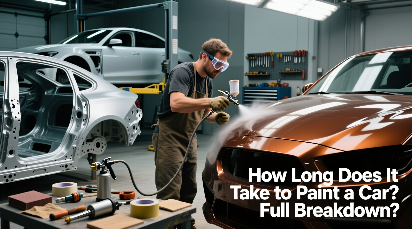 how long does it take to paint a car