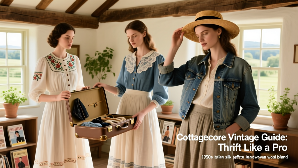 Cottagecore Vintage Guide: Thrift Like a Pro