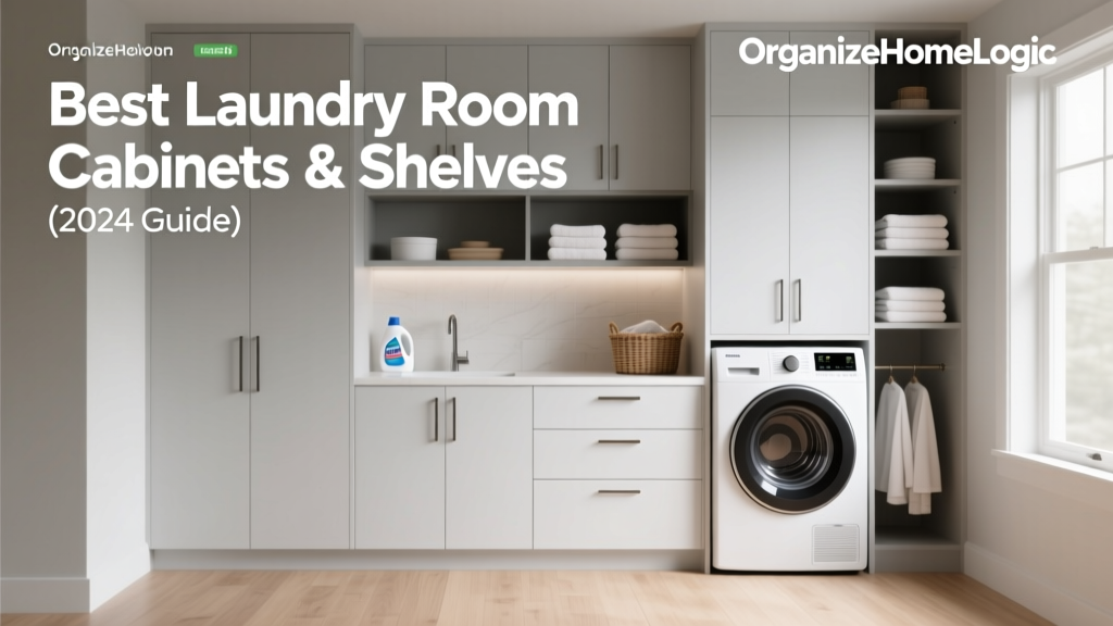 Best Laundry Room Cabinets & Shelves (2024 Guide)