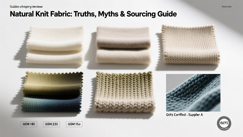 Natural Knit Fabric: Truths, Myths & Sourcing Guide