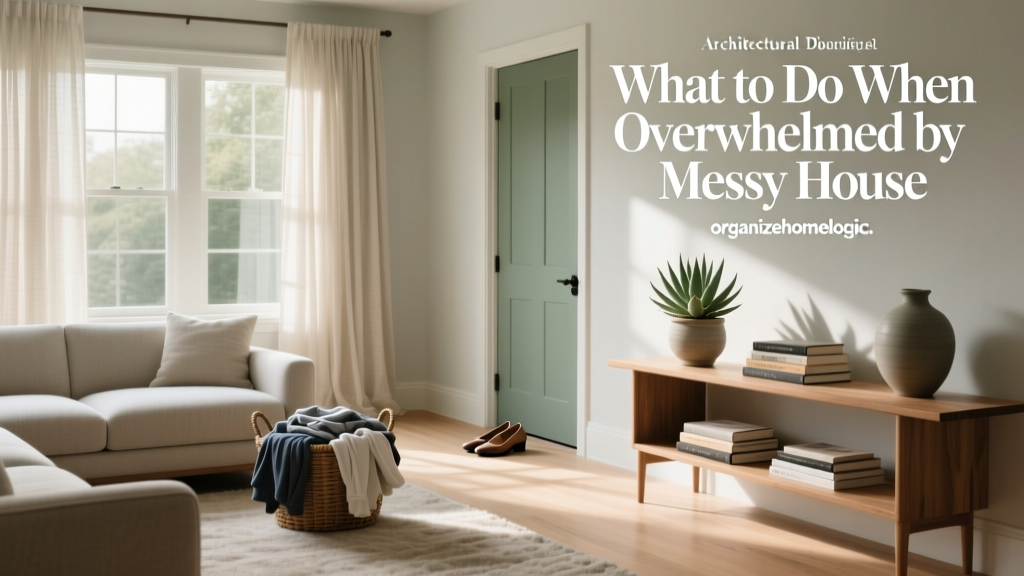 What to Do When Overwhelmed by a Messy House